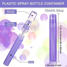 img 3 attached to 💨 Vibrant Reusable Travel-friendly Atomizer Container