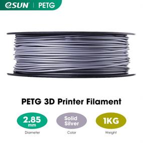 img 3 attached to 🖨️ ESUN Silver Filament 3D Printer with Optimized Diameter