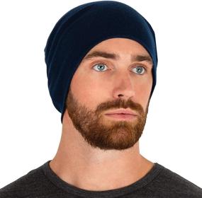 img 2 attached to 🧢 Stay Warm & Stylish with MERIWOOL Unisex Merino Wool Cuff Beanie Hat in Various Colors