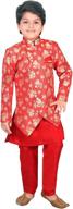 ahhaaaa ethnic sherwani kurta pyjama boys' clothing - suits & sport coats logo