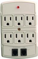 coleman cable 6 outlet adapter protection logo
