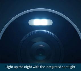 img 1 attached to Arlo Ultra 2 Spotlight Camera System - 2 Wireless Cameras, 4K Video & HDR, Color Night Vision, 2 Way Audio, Wire-Free, 180º View, White - VMS5240-200NAS
