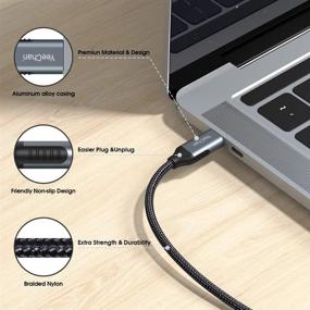 img 1 attached to 🔌 High-Quality DisplayPort Cable: YeeChan Thunderbolt Compatible for Industrial Electrical Use