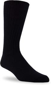 img 4 attached to 🧦 Lightweight Merino Wool Non-binding Casual Socks - 96%, Pack of 3