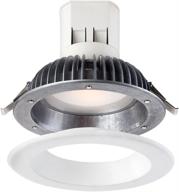 💡 easy up 6" 5000k daylight 93 cri led recessed light with j-box (no can needed) - designer's fountain, 1 pack логотип