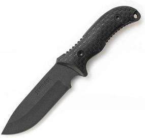 img 4 attached to 🔪 Schrade SCHF36 Frontier 10.4in Fixed Blade Knife: Ideal for Outdoor Survival, Camping, and Bushcraft