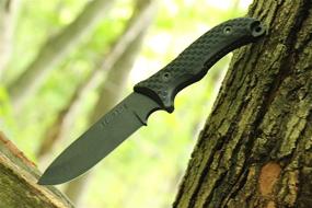 img 3 attached to 🔪 Schrade SCHF36 Frontier 10.4in Fixed Blade Knife: Ideal for Outdoor Survival, Camping, and Bushcraft