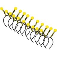 🐝 10-pack of trounistro bee tentacle headbands – hair hoop hairbands for women and girls, ideal for halloween, christmas, and party supplies логотип