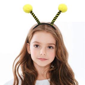 img 2 attached to 🐝 10-Pack of Trounistro Bee Tentacle Headbands – Hair Hoop Hairbands for Women and Girls, Ideal for Halloween, Christmas, and Party Supplies