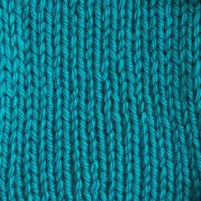 img 2 attached to 🧶 Bernat Satin Solid Yarn, 3.5 oz, Medium Worsted, 100% Acrylic, Aqua