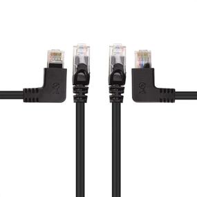 img 4 attached to 🔌 Cable Matters Ethernet Combo Pack with 90-Degree Connectors