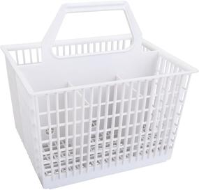 img 2 attached to 🍽️ GE Dishwasher WD28X265: Convenient Silverware Basket for Organized Utensil Cleaning