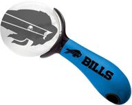 nfl buffalo bills pizza cutter by sports vault, 7.9 x 3.1 inches logo