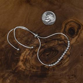 img 2 attached to 🎂 EFYTAL 15th Birthday Gifts for Her: Sterling Silver Bracelet with 15 Beads, Perfect Quinceanera Gift for 15 Year Old Girl