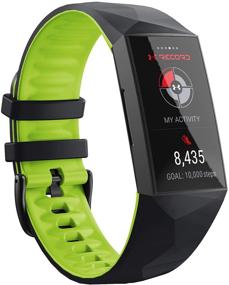 img 4 attached to Замена силикона NotoCity Fitbit Black Green