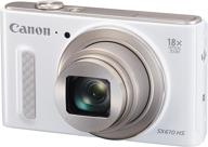 canon powershot sx610 hs - с поддержкой wi-fi (белый) логотип