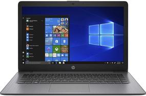 img 1 attached to 🖥️ Newest HP Stream 14" HD Laptop, Intel Celeron N4000 Processor, 4GB RAM, 64GB eMMC, HDMI, WiFi, Webcam, Bluetooth, Windows 10 S (Renewed)