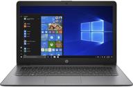 🖥️ newest hp stream 14" hd laptop, intel celeron n4000 processor, 4gb ram, 64gb emmc, hdmi, wifi, webcam, bluetooth, windows 10 s (renewed) logo