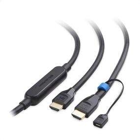 img 4 attached to 🔌 Cable Matters 25 ft/7.5m Ultra HD 8K HDMI Cable with HDR - Compatible with PS5, Xbox Series X/S, RTX3080/3090, RX 6800/6900, Apple TV, and More - High-Speed 48Gbps Connectivity