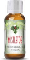 mistletoe scented good essential bottle logo