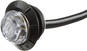 img 3 attached to Maxxima M09300YCL Amber LED Clear Lens Combination Clearance Marker Light - 3/4 Inch Round