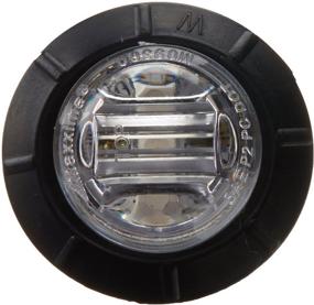 img 2 attached to Maxxima M09300YCL Amber LED Clear Lens Combination Clearance Marker Light - 3/4 Inch Round