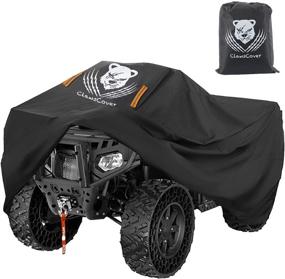 img 4 attached to 🏍️ ClawsCover ATV Cover 3XL - Heavy Duty Waterproof 420D Oxford Cloth Quad ATC 4 Wheeler Cover with All-Season Weather Proof Outdoor UV Protection for Kawasaki Yamaha Suzuki Honda Polaris