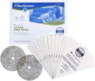 🌀 optimized filterqueen majestic cellulose pre-filter cones - pack of 12 логотип