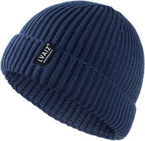 img 4 attached to Lvaiz Knitted Fishermen Trawler Beanies