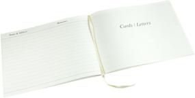 img 1 attached to 🌹 Pure White 'In Memory' Funeral Guest Book - Elegant Inner Pages - Presented in a Box - Size: 10.5" x 7.6