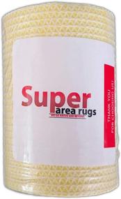 img 1 attached to 🏗️ Super Area Rugs Stair Tread Installation Kit: Securing Adhesive Tape Roll, 6" x 32ft