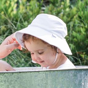img 3 attached to Baby Breathable Swim & Sun Bucket Hat by green sprouts - Discover the Perfect Hat for Play