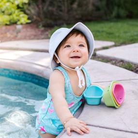 img 2 attached to Baby Breathable Swim & Sun Bucket Hat by green sprouts - Discover the Perfect Hat for Play
