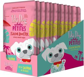 img 2 attached to 🐶 Tiki Dog Aloha Petites Flavor Booster Meaty Broth with Real Meat Chunks, Grain Free Dog Food Topper - Pack of 12