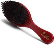 royalty medium curved shower brushing logo