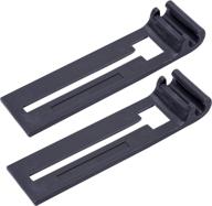 🔧 pack of 2 - dishwasher rack adjuster replacement part w10195839 by blue stars - exact fit for kitchenaid, whirlpool, and kenmore dishwashers - replaces wpw10195839, ps11750092, ap6016799 - ultra durable логотип