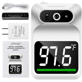 img 3 attached to Non Contact Mountable Medical Screening Forehead Thermometer For Physician Offices And Hospitals (White)