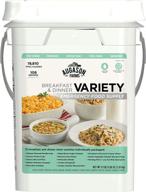 augason farms breakfast and dinner variety pail: 4 gallon emergency food supply for everyday meals логотип