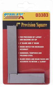 img 2 attached to 📏 Accurate Measurements Made Easy: Steelex D3383 Precision Square 4 Inch