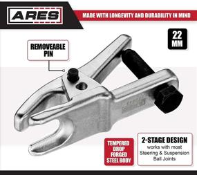 img 3 attached to 💪 ARES 70843 – Tempered Drop Forged Steel Ball Joint Separator with Offset Lever Design: Ultimate Efficiency and Durability