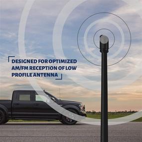 img 1 attached to 📡 Enhance Your Dodge Ram's Signal with 7 Inch Rubber Antenna Replacement FM/AM Reception - Compatible with 2012-2021 Dodge Ram 1500 2500 | Part Number: 56038725AC 4685574
