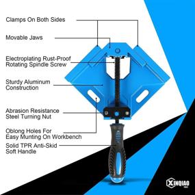 img 2 attached to 🔧 XINQIAO Degree Aluminum Adjustable Woodworking: Enhance Precision and Versatility