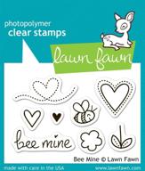 газон фавн clear stamps bee mine логотип