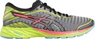 asics womens dynaflyte running midgrey sports & fitness and running logo