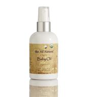 🌿 be kind to your baby's skin with bee all natural organic baby oil: 4-ounce bottle logo