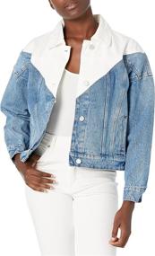 img 2 attached to BLANKNYC Womens Trucker Jacket XSmall