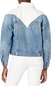 img 1 attached to BLANKNYC Womens Trucker Jacket XSmall