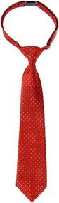 img 1 attached to Retreez Dots Woven Microfiber Pre Tied Boys' Accessories : Neckties