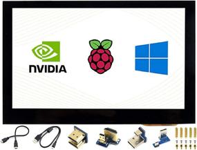 img 4 attached to 📺 4,3-дюймовый HDMI LCD 800x480 IPS емкостный сенсорный экран - совместим с Raspberry Pi, Jetson Nano, BB Black, Banana Pi, Windows 10/8.1/8/7