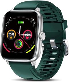 img 4 attached to 📱 TagoBee Fitness Tracker Smart Watch: 1.54" Full Touch Screen, IP67 Waterproof with GPS, Heart Rate, Sleep Monitor - Compatible with iOS and Android Phones